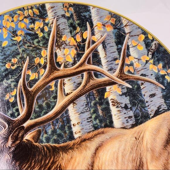Call of Autumn The Hamilton Collection 8” plate - Picture 4 of 8